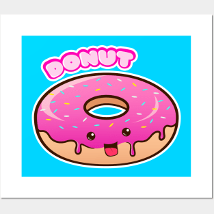 Pink Donut Posters and Art